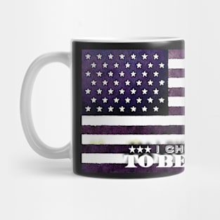 I choose to be free Mug